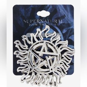 Supernatural Anti-Possession Symbol Claw Hair Clip‎ Hot Topic Horror Winchester